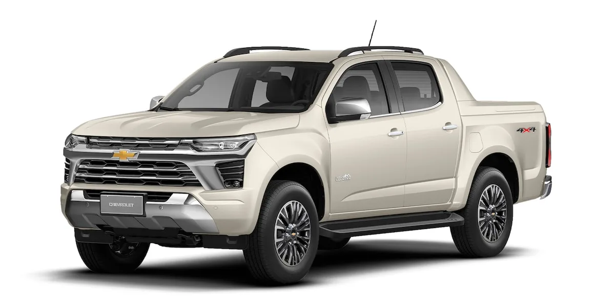 Chevrolet S10, imagen de referencia de la fuente oficial