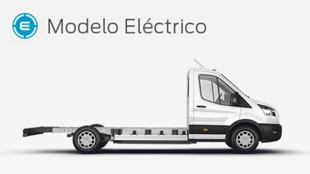 Ford E-Transit Chasis · imagen oficial ilustrativa